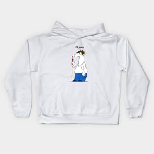 Bell Ringing Plonker Kids Hoodie